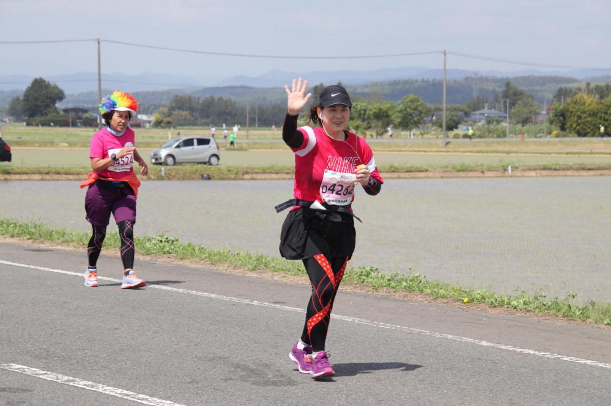 いわて奥州きらめきマラソン2019その3 給水(2)(15)・10km折返し編 2019/05/19