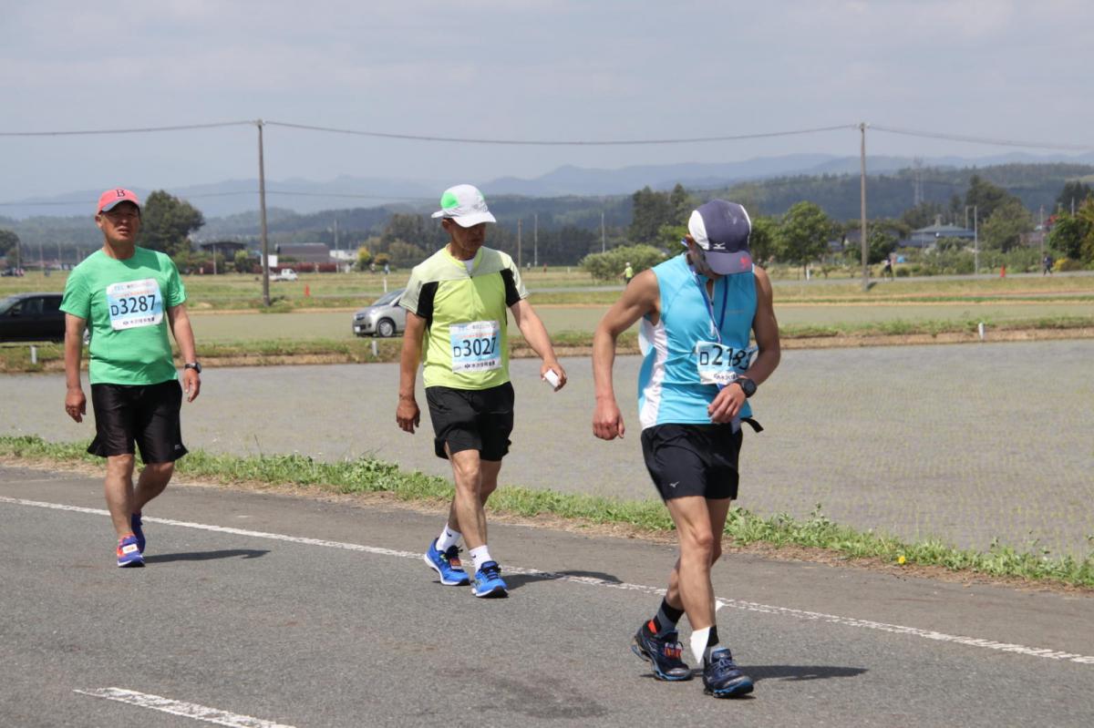 いわて奥州きらめきマラソン2019その3 給水(2)(15)・10km折返し編 2019/05/19