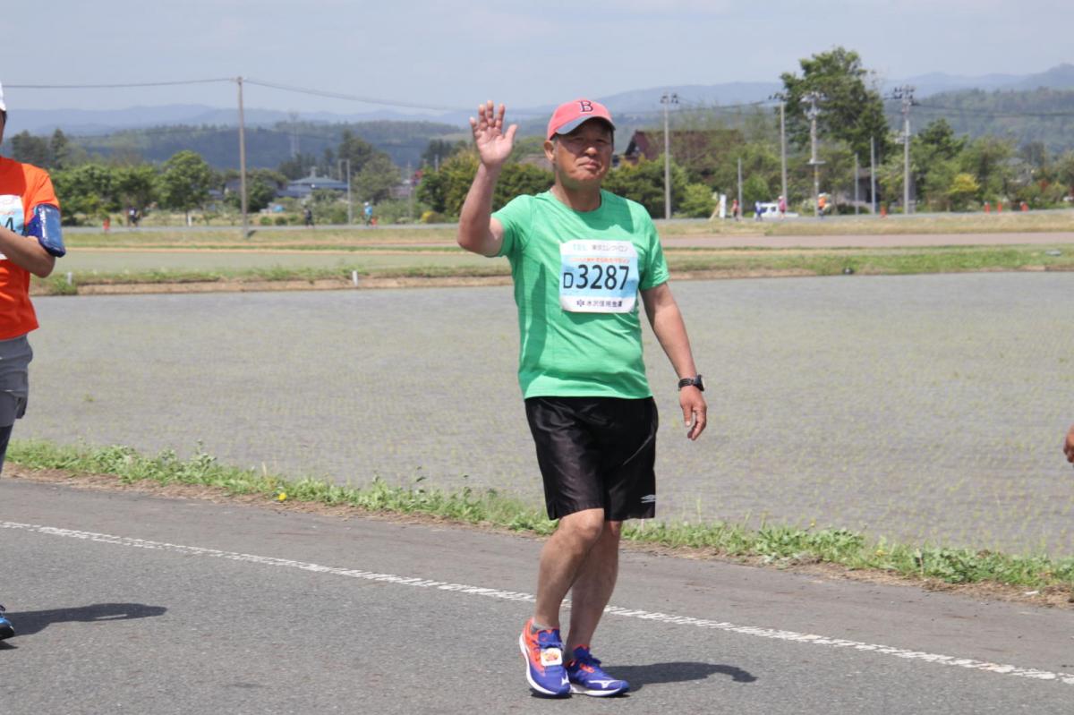 いわて奥州きらめきマラソン2019その3 給水(2)(15)・10km折返し編 2019/05/19
