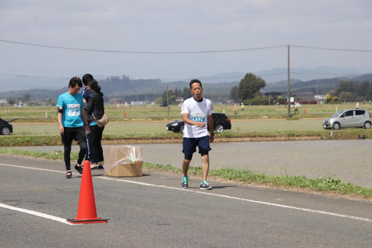 いわて奥州きらめきマラソン2019その3 給水(2)(15)・10km折返し編 2019/05/19