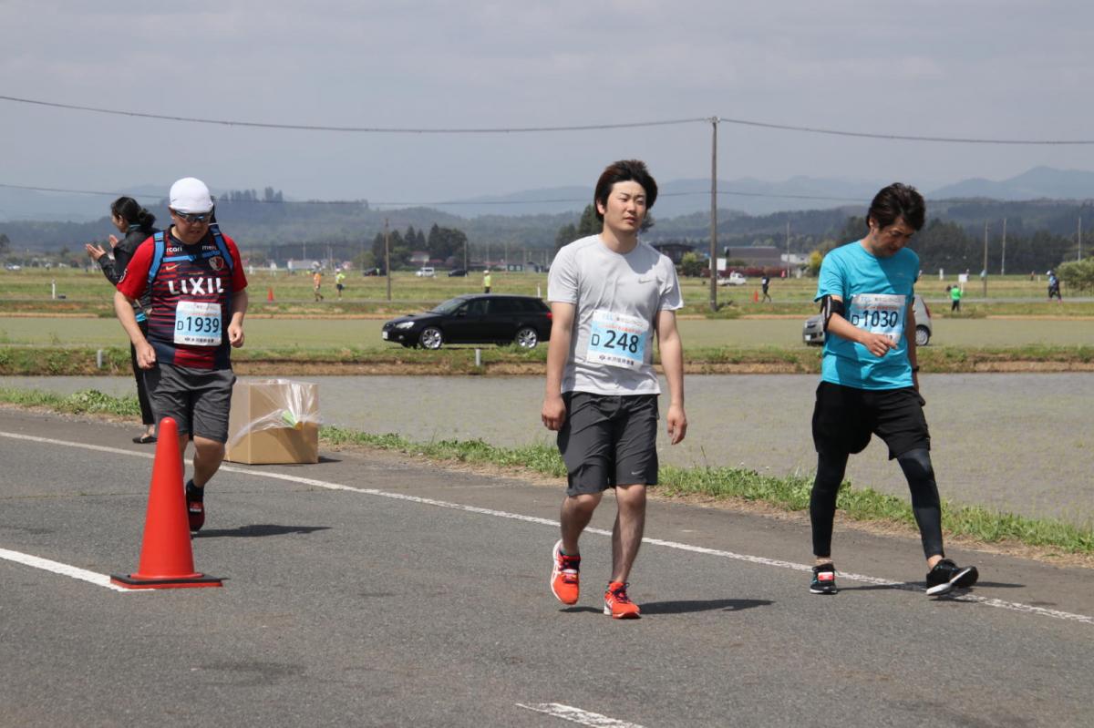 いわて奥州きらめきマラソン2019その3 給水(2)(15)・10km折返し編 2019/05/19