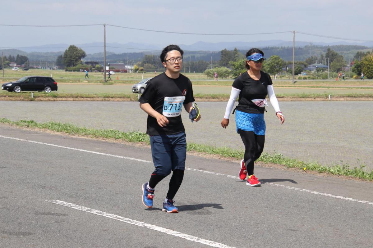 いわて奥州きらめきマラソン2019その3 給水(2)(15)・10km折返し編 2019/05/19