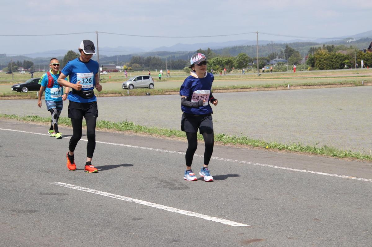いわて奥州きらめきマラソン2019その3 給水(2)(15)・10km折返し編 2019/05/19