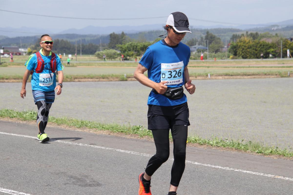 いわて奥州きらめきマラソン2019その3 給水(2)(15)・10km折返し編 2019/05/19
