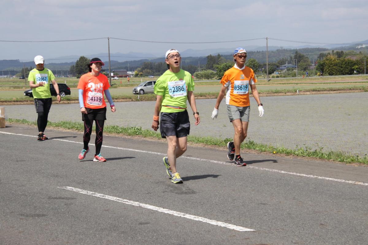 いわて奥州きらめきマラソン2019その3 給水(2)(15)・10km折返し編 2019/05/19