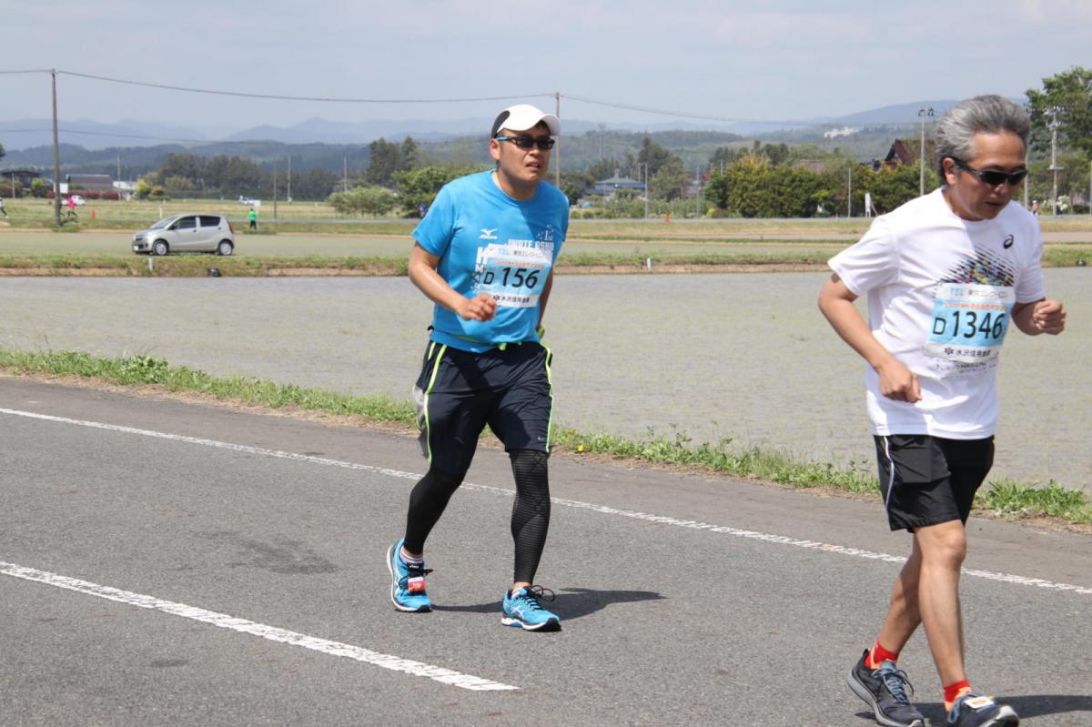 いわて奥州きらめきマラソン2019その3 給水(2)(15)・10km折返し編 2019/05/19