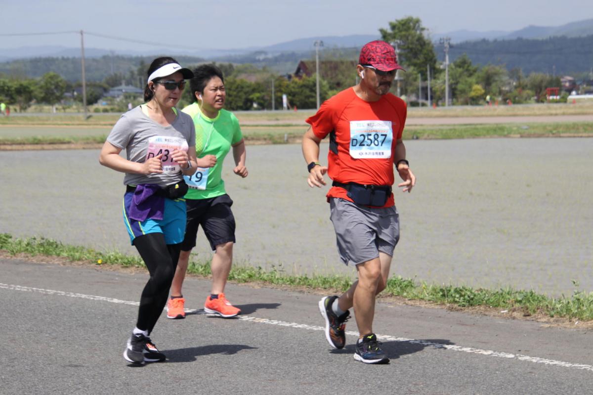いわて奥州きらめきマラソン2019その3 給水(2)(15)・10km折返し編 2019/05/19