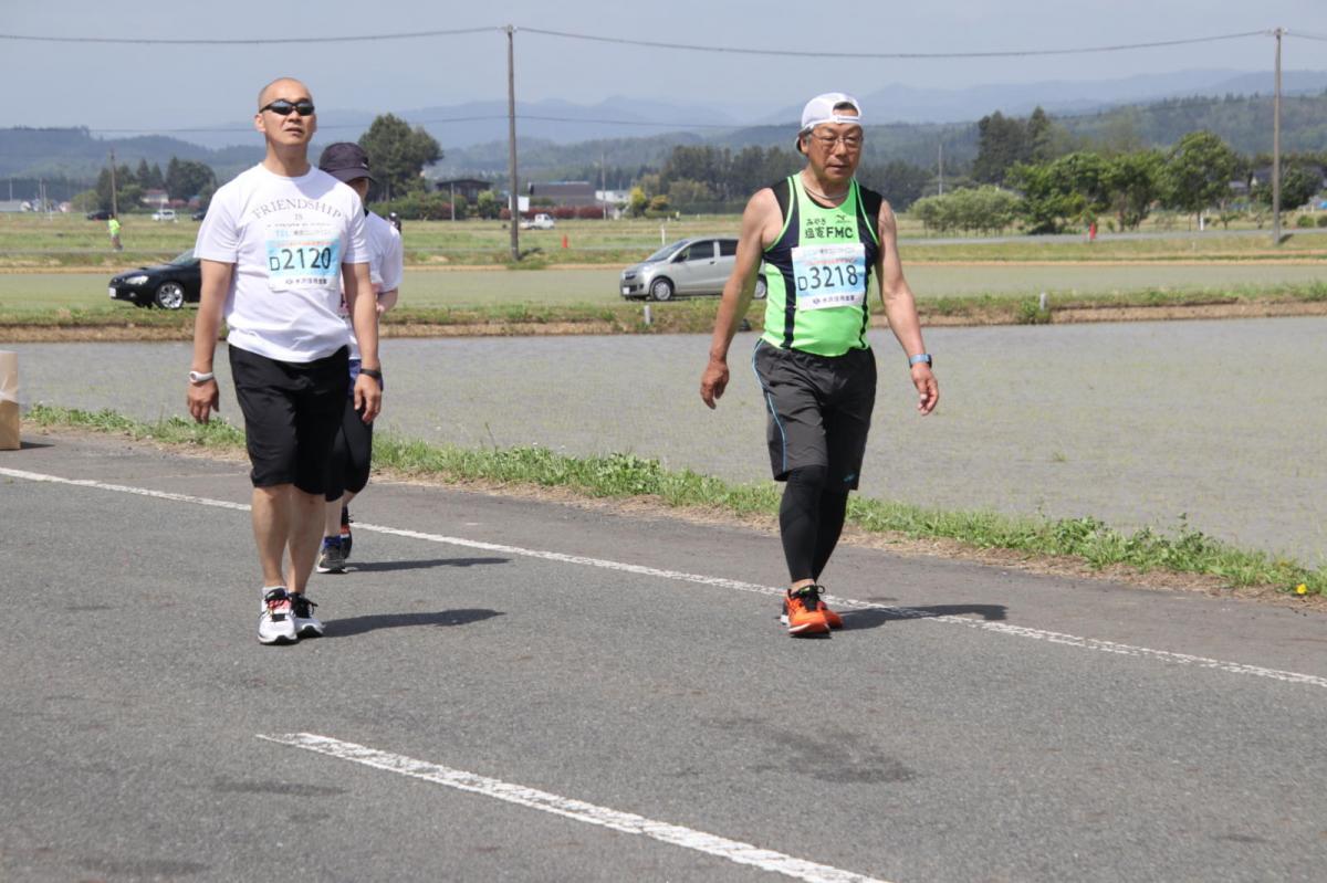 いわて奥州きらめきマラソン2019その3 給水(2)(15)・10km折返し編 2019/05/19