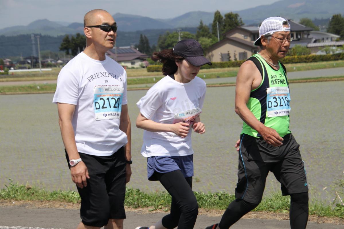 いわて奥州きらめきマラソン2019その3 給水(2)(15)・10km折返し編 2019/05/19