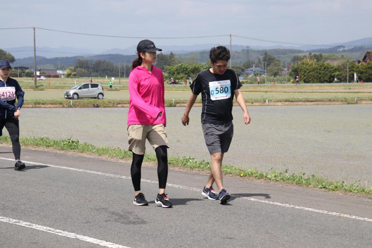 いわて奥州きらめきマラソン2019その3 給水(2)(15)・10km折返し編 2019/05/19