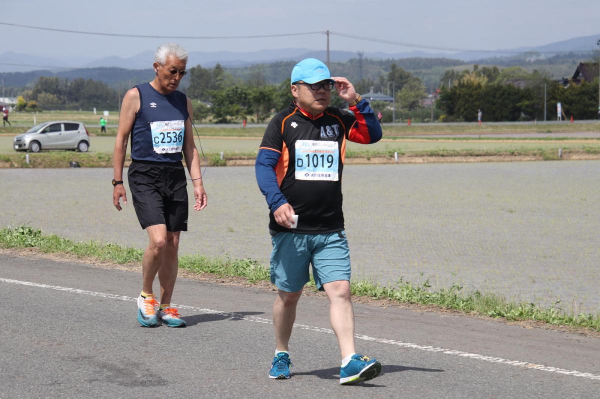 いわて奥州きらめきマラソン2019その3 給水(2)(15)・10km折返し編 2019/05/19