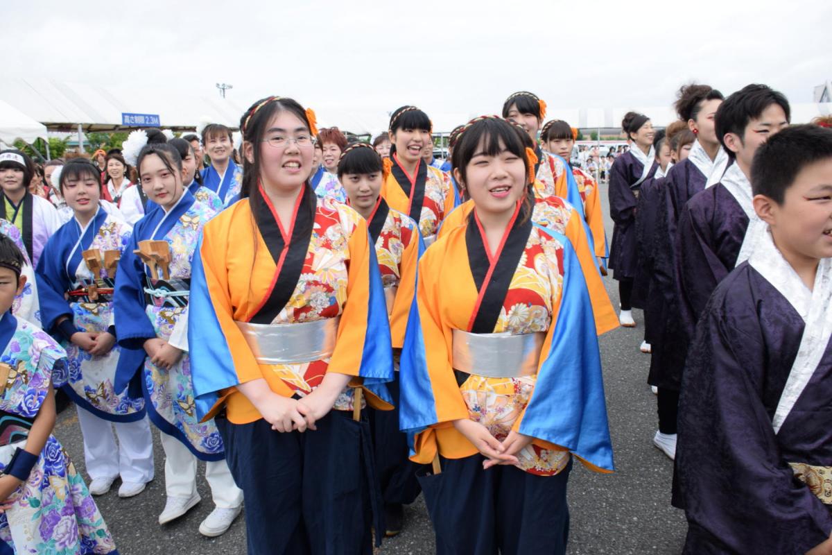 奥州前沢よさこいFesta15その1（奥州前沢よさこいフェスタ2019) 2019/07/14