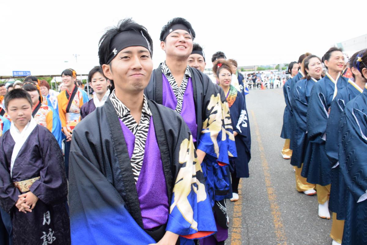 奥州前沢よさこいFesta15その1（奥州前沢よさこいフェスタ2019) 2019/07/14