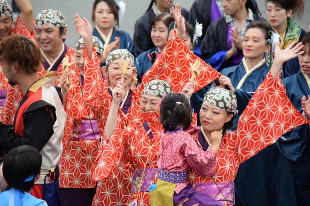 奥州前沢よさこいFesta15その1（奥州前沢よさこいフェスタ2019) 2019/07/14