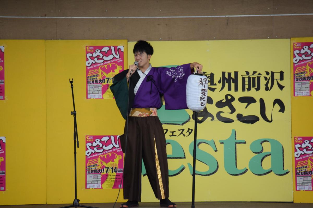 奥州前沢よさこいFesta15その1（奥州前沢よさこいフェスタ2019) 2019/07/14