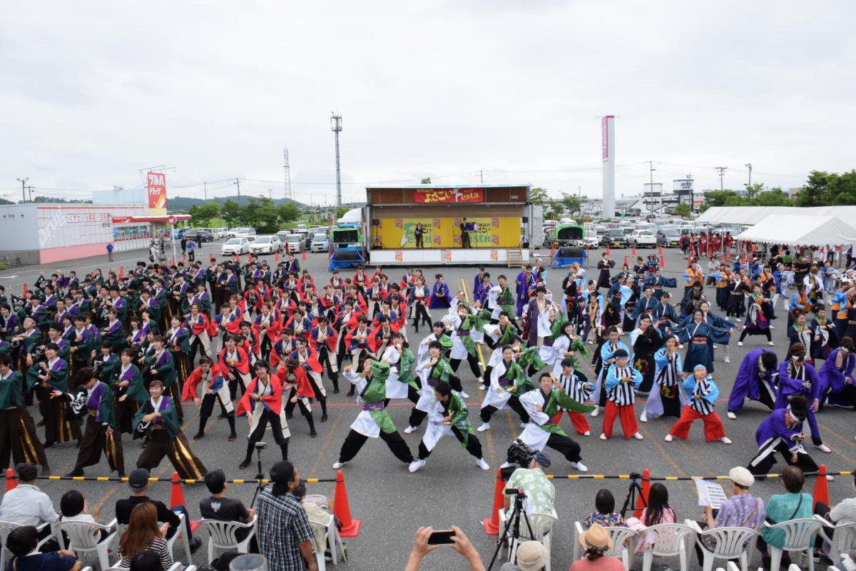 奥州前沢よさこいFesta15その1（奥州前沢よさこいフェスタ2019) 2019/07/14