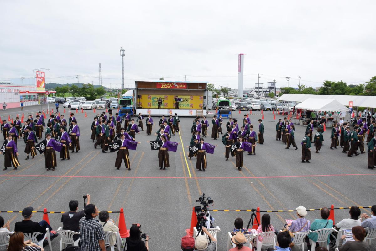 奥州前沢よさこいFesta15その1（奥州前沢よさこいフェスタ2019) 2019/07/14