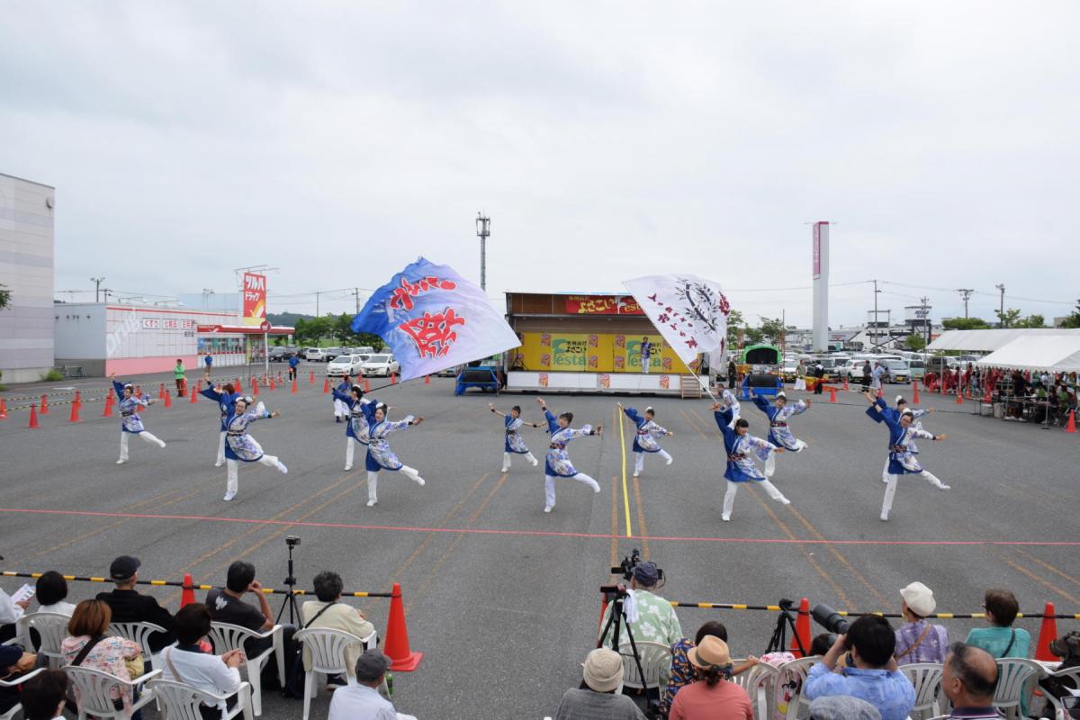 奥州前沢よさこいFesta15その1（奥州前沢よさこいフェスタ2019) 2019/07/14