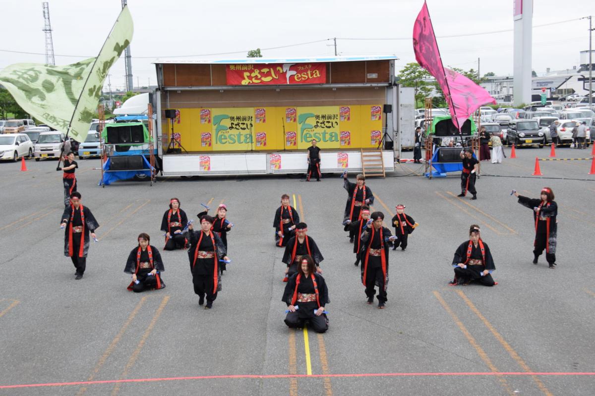 奥州前沢よさこいFesta15その1（奥州前沢よさこいフェスタ2019) 2019/07/14
