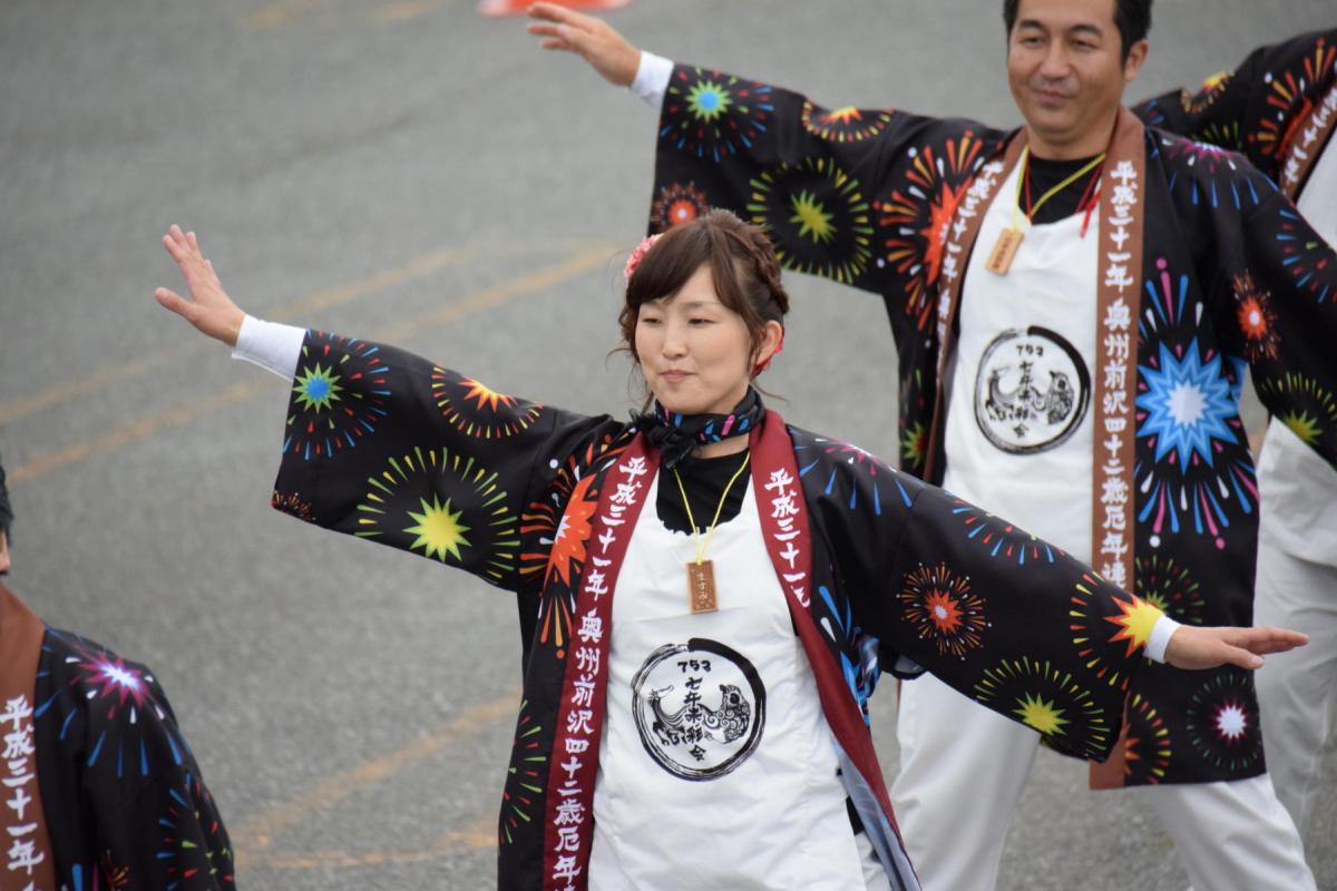 奥州前沢よさこいFesta15その1（奥州前沢よさこいフェスタ2019) 2019/07/14