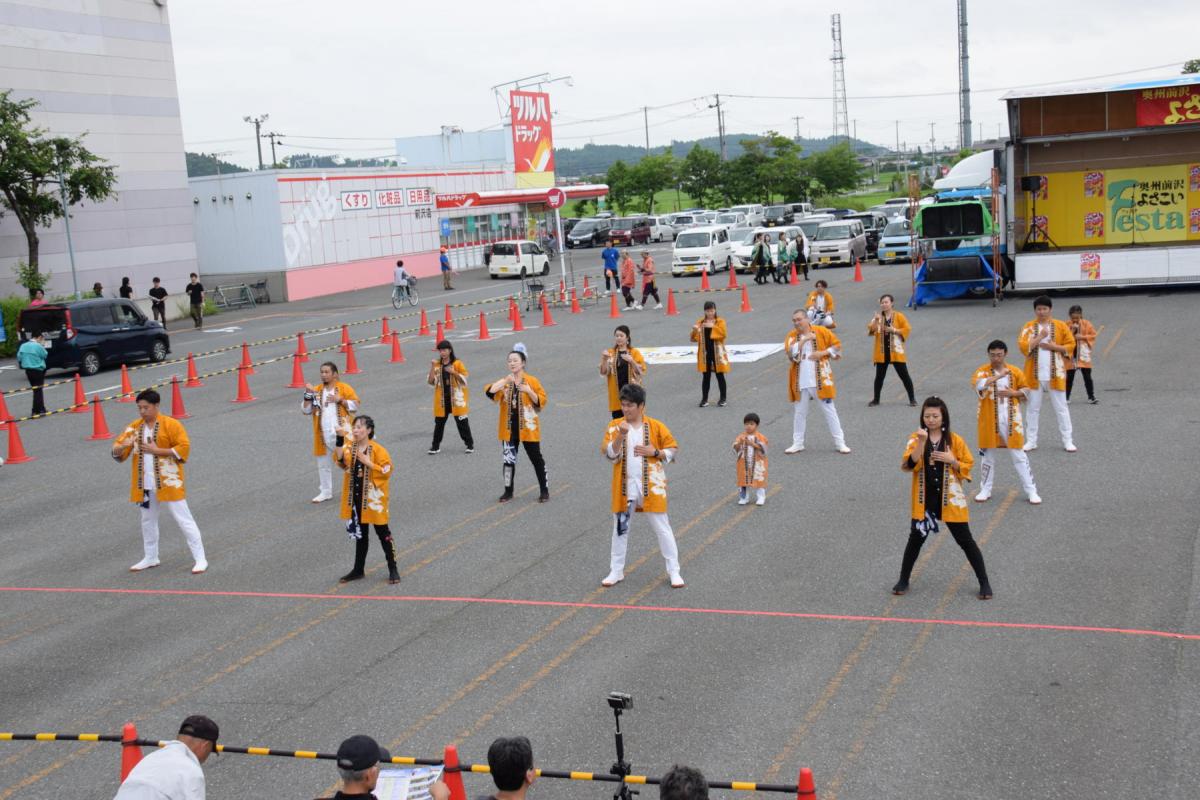 奥州前沢よさこいFesta15その1（奥州前沢よさこいフェスタ2019) 2019/07/14