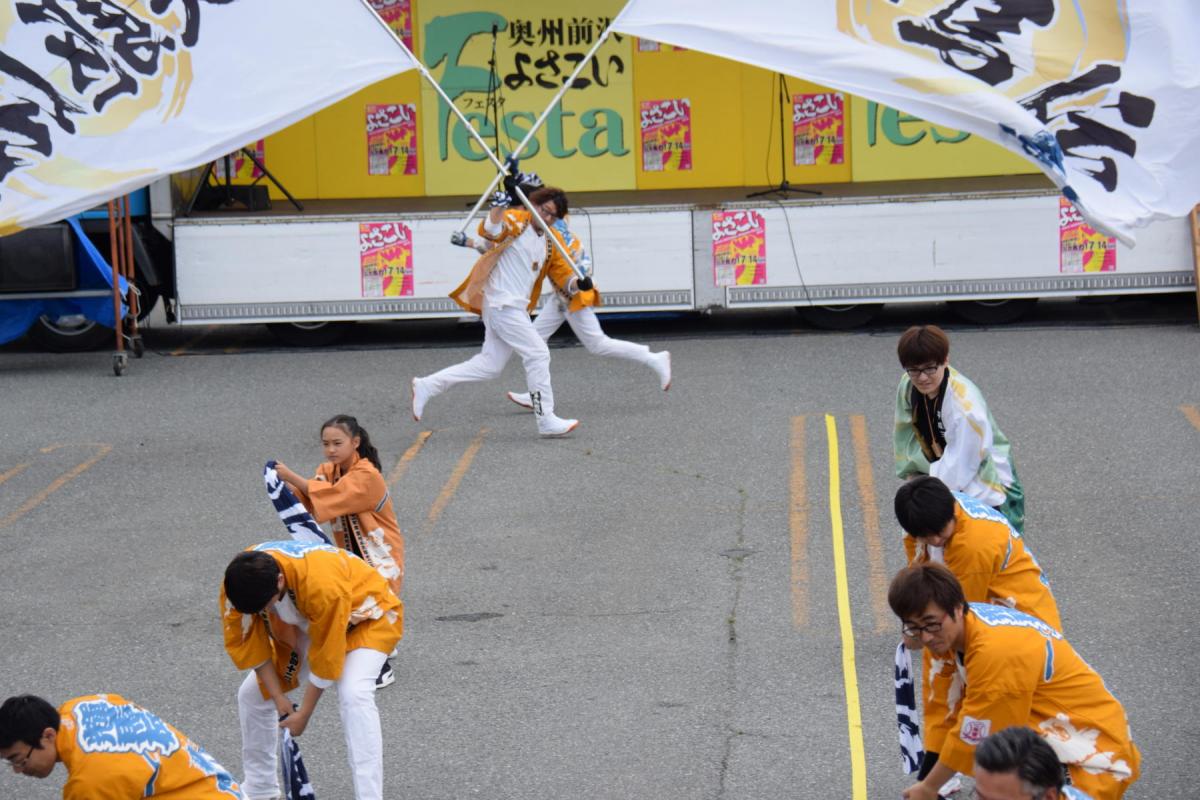 奥州前沢よさこいFesta15その1（奥州前沢よさこいフェスタ2019) 2019/07/14