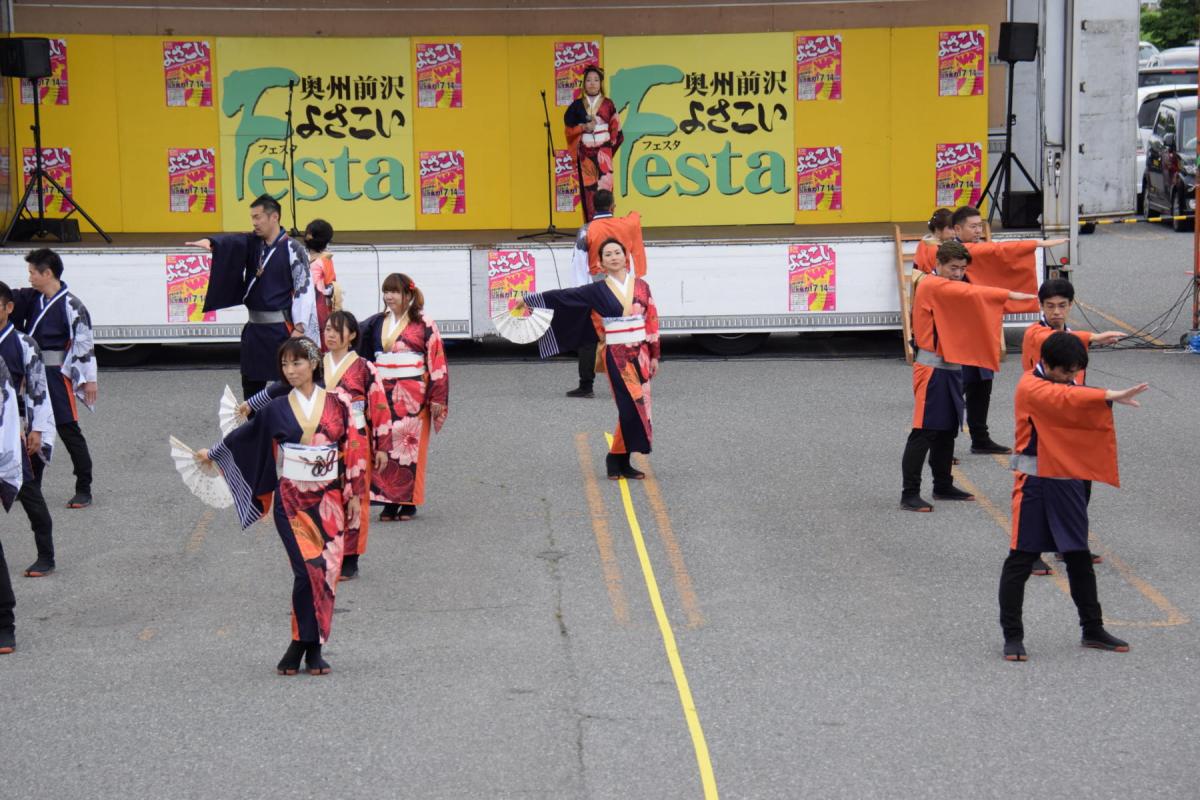奥州前沢よさこいFesta15その1（奥州前沢よさこいフェスタ2019) 2019/07/14