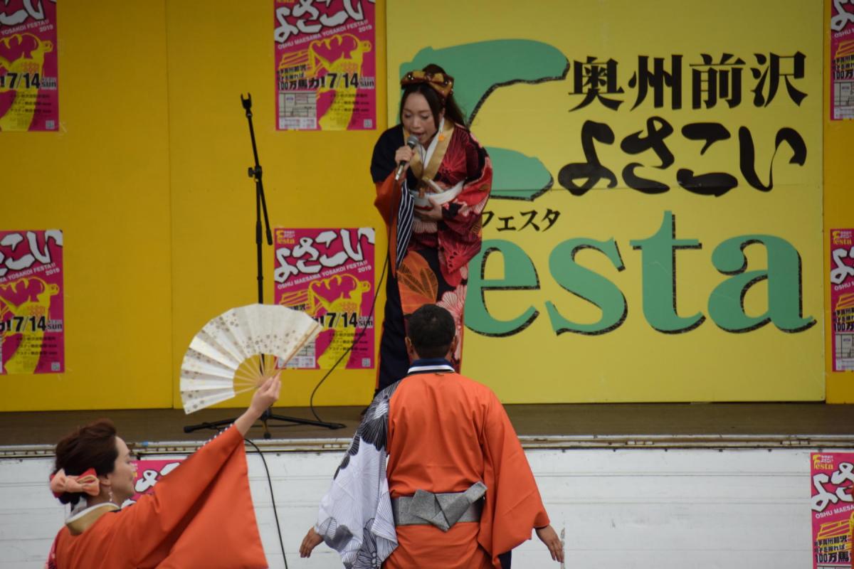 奥州前沢よさこいFesta15その1（奥州前沢よさこいフェスタ2019) 2019/07/14