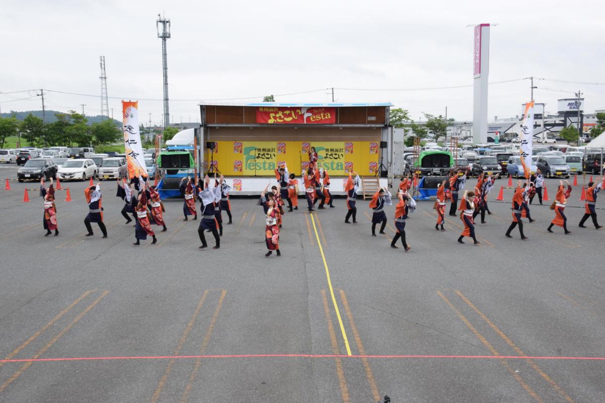 奥州前沢よさこいFesta15その1（奥州前沢よさこいフェスタ2019) 2019/07/14