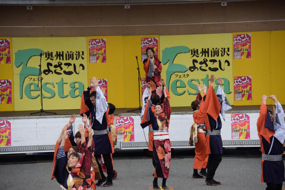 奥州前沢よさこいFesta15その1（奥州前沢よさこいフェスタ2019) 2019/07/14