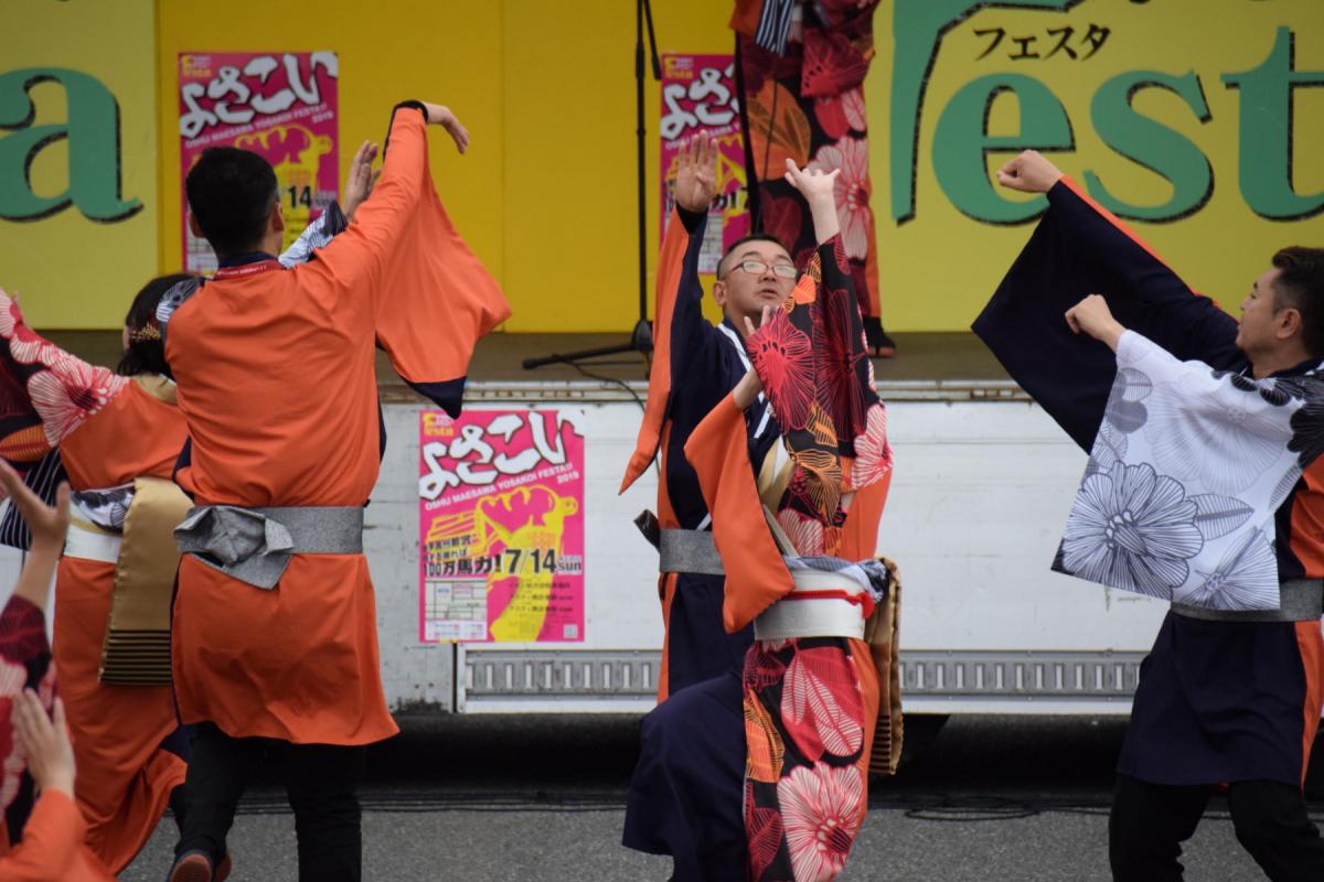 奥州前沢よさこいFesta15その1（奥州前沢よさこいフェスタ2019) 2019/07/14