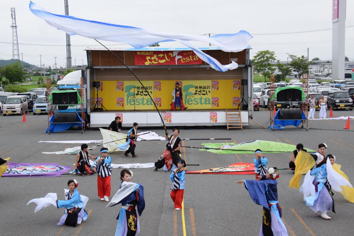 奥州前沢よさこいFesta15その1（奥州前沢よさこいフェスタ2019) 2019/07/14