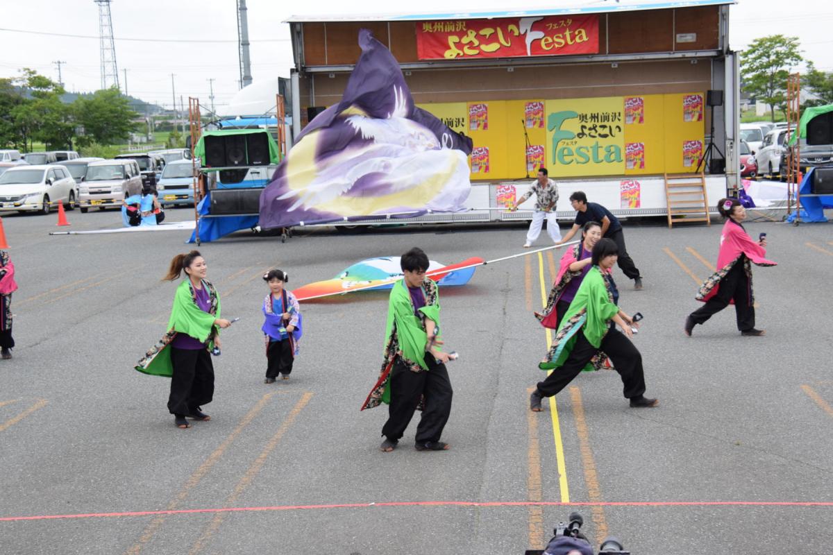 奥州前沢よさこいFesta15その1（奥州前沢よさこいフェスタ2019) 2019/07/14