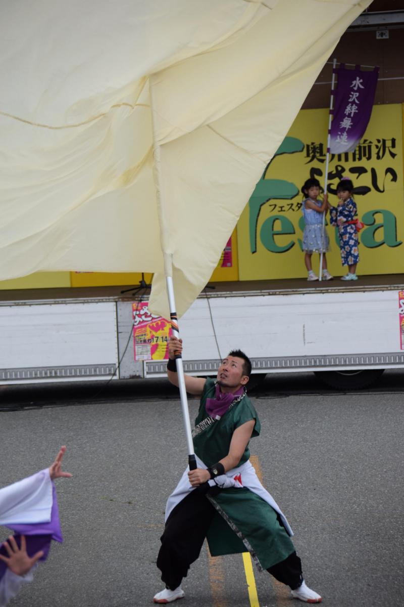 奥州前沢よさこいFesta15その1（奥州前沢よさこいフェスタ2019) 2019/07/14