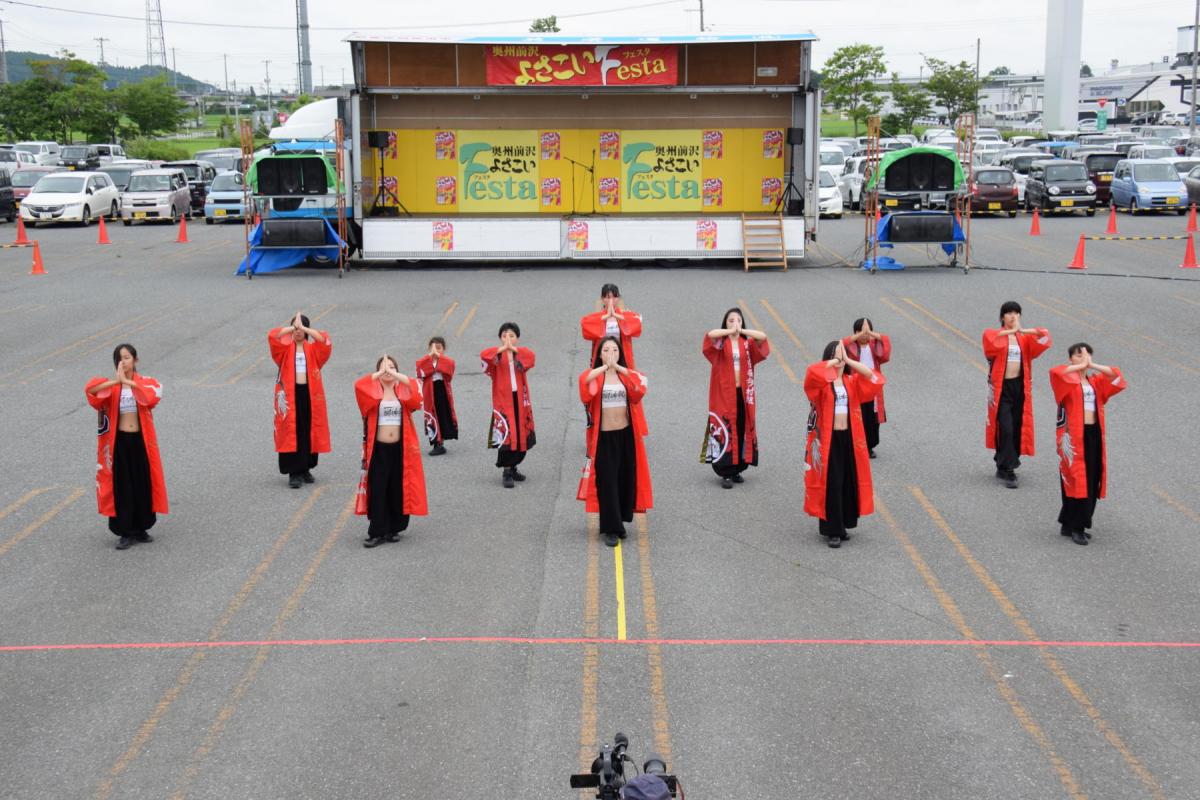 奥州前沢よさこいFesta15その1（奥州前沢よさこいフェスタ2019) 2019/07/14