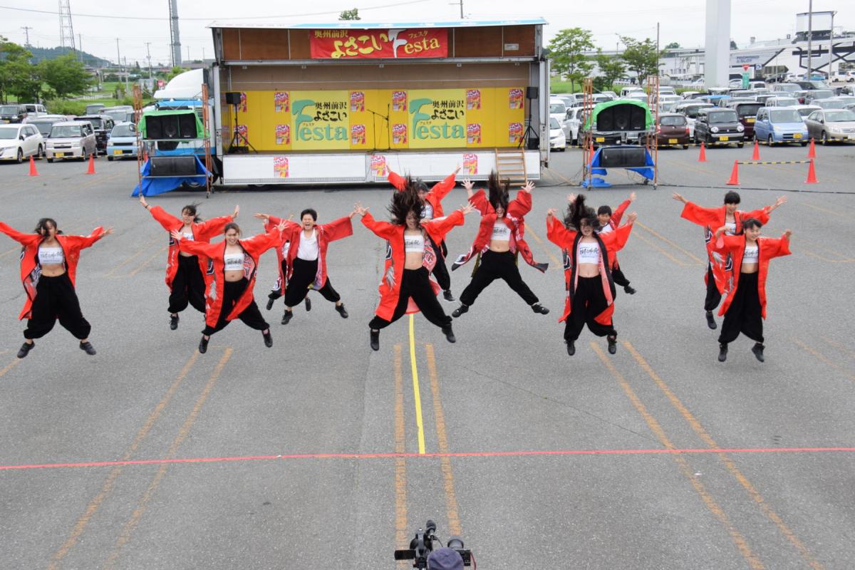 奥州前沢よさこいFesta15その1（奥州前沢よさこいフェスタ2019) 2019/07/14