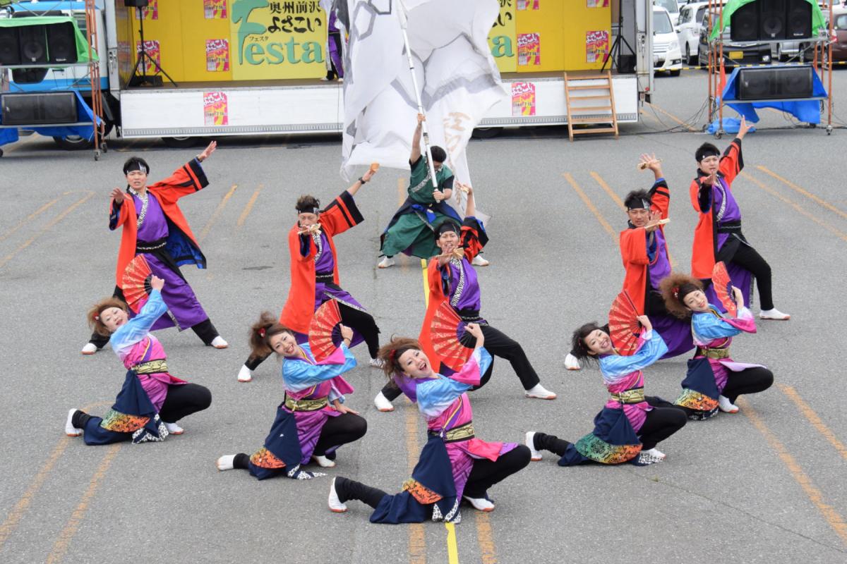 奥州前沢よさこいFesta15その1（奥州前沢よさこいフェスタ2019) 2019/07/14