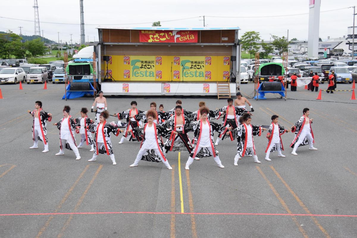 奥州前沢よさこいFesta15その1（奥州前沢よさこいフェスタ2019) 2019/07/14