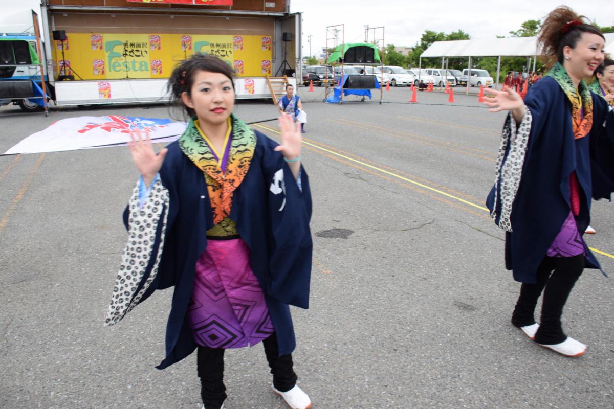 奥州前沢よさこいFesta15その1（奥州前沢よさこいフェスタ2019) 2019/07/14