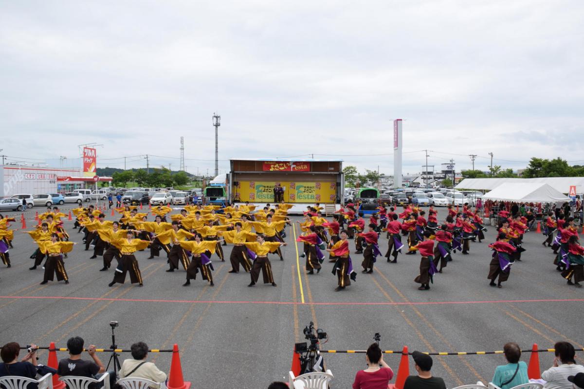 奥州前沢よさこいFesta15その1（奥州前沢よさこいフェスタ2019) 2019/07/14