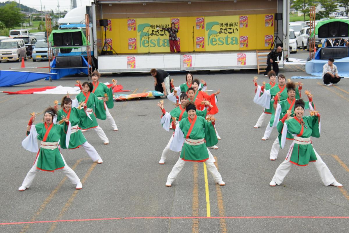 奥州前沢よさこいFesta15その1（奥州前沢よさこいフェスタ2019) 2019/07/14