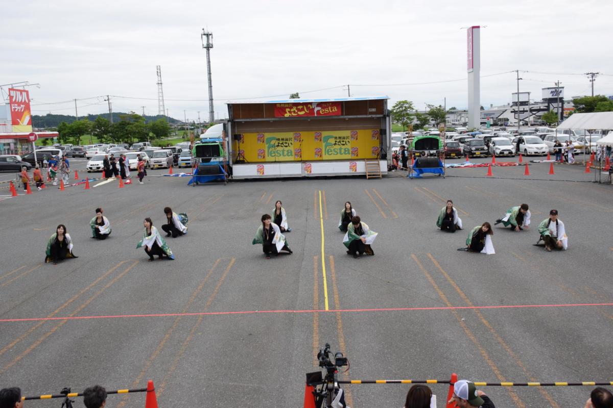 奥州前沢よさこいFesta15その1（奥州前沢よさこいフェスタ2019) 2019/07/14