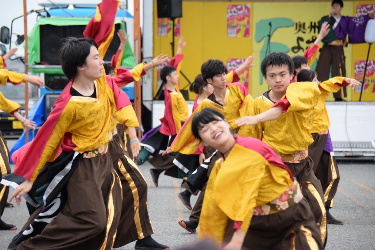 奥州前沢よさこいFesta15その1（奥州前沢よさこいフェスタ2019) 2019/07/14