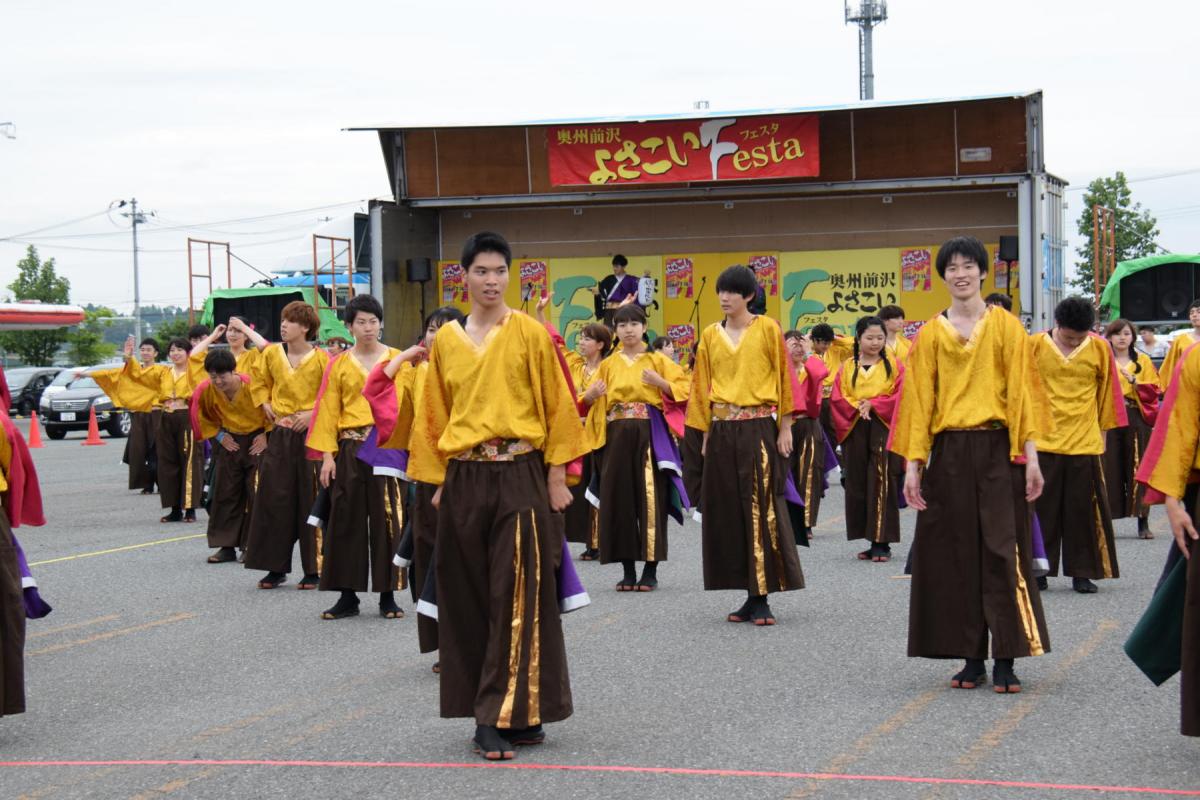 奥州前沢よさこいFesta15その1（奥州前沢よさこいフェスタ2019) 2019/07/14