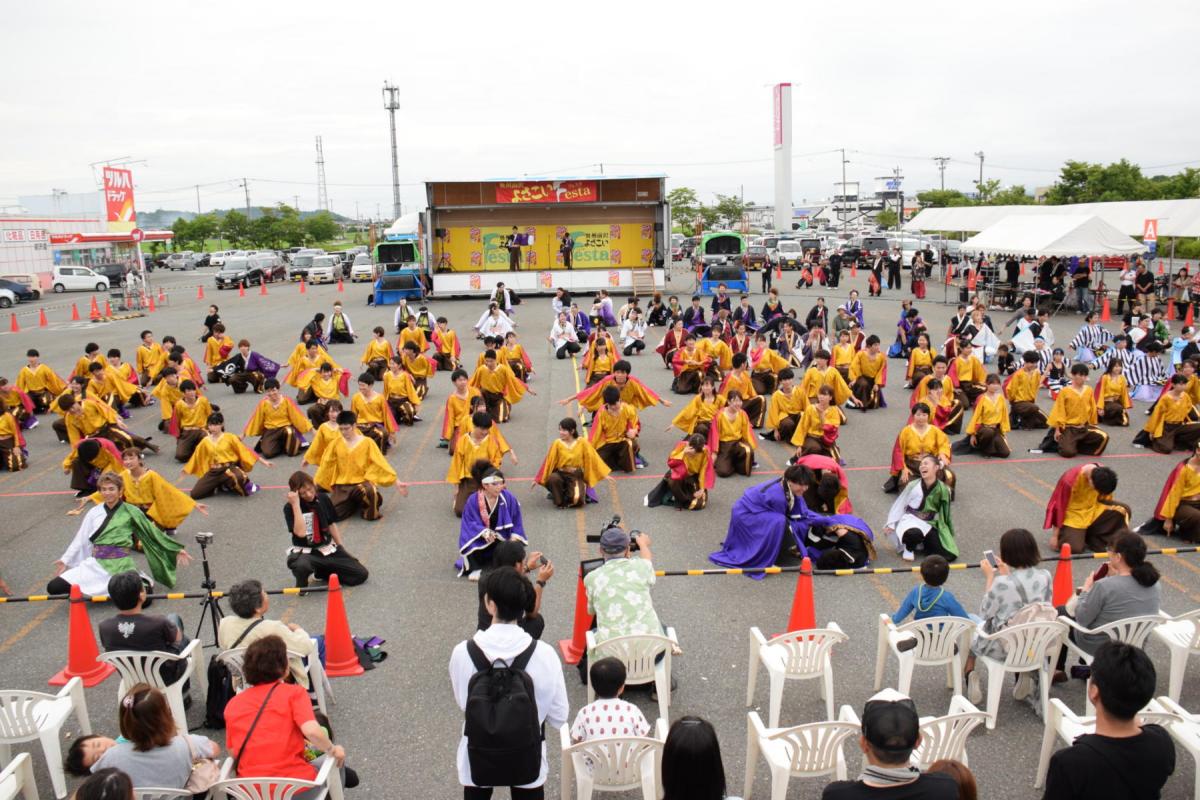 奥州前沢よさこいFesta15その1（奥州前沢よさこいフェスタ2019) 2019/07/14