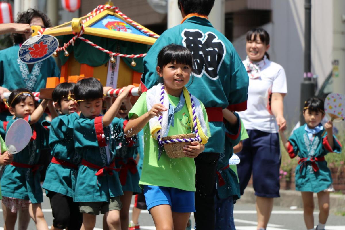 奥州水沢夏まつり2019 子供みこし・地方太鼓・干支和まつり・水沢ざっつぁかまつりその1 2019/08/03