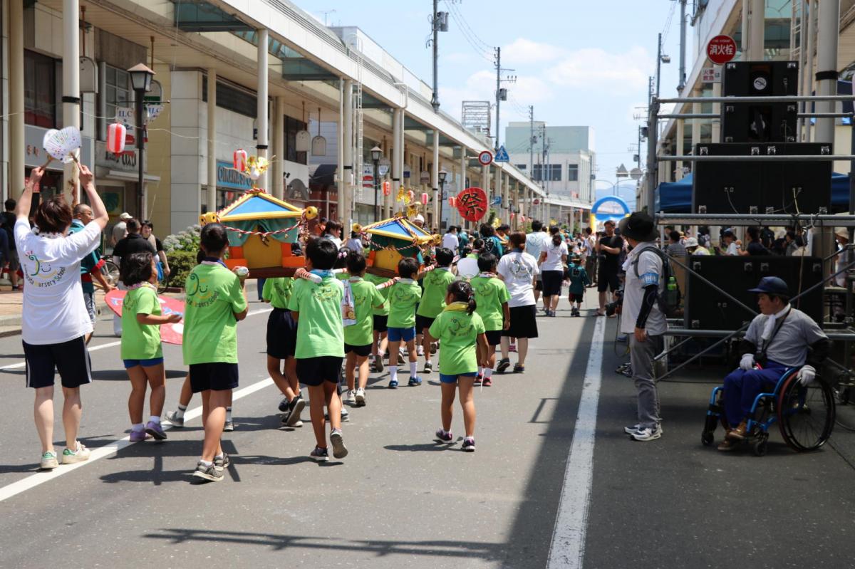 奥州水沢夏まつり2019 子供みこし・地方太鼓・干支和まつり・水沢ざっつぁかまつりその1 2019/08/03