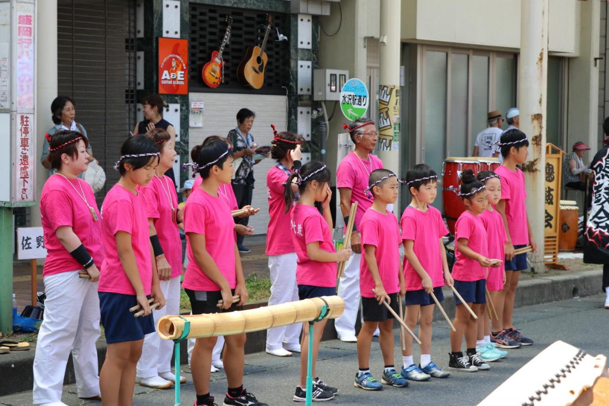 奥州水沢夏まつり2019 子供みこし・地方太鼓・干支和まつり・水沢ざっつぁかまつりその1 2019/08/03