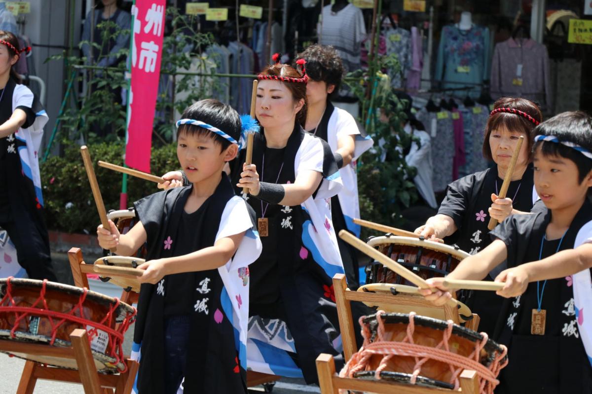 奥州水沢夏まつり2019 子供みこし・地方太鼓・干支和まつり・水沢ざっつぁかまつりその1 2019/08/03