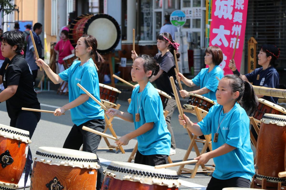 奥州水沢夏まつり2019 子供みこし・地方太鼓・干支和まつり・水沢ざっつぁかまつりその1 2019/08/03